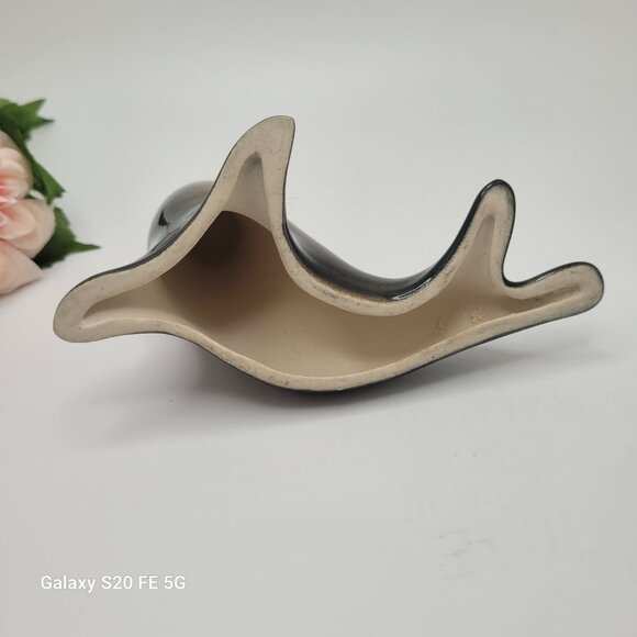 Vintage Brown Glaze  Seal Sea Lion Figurine Chestnut Brown Pottery Ceramic - Picture 6 of 9